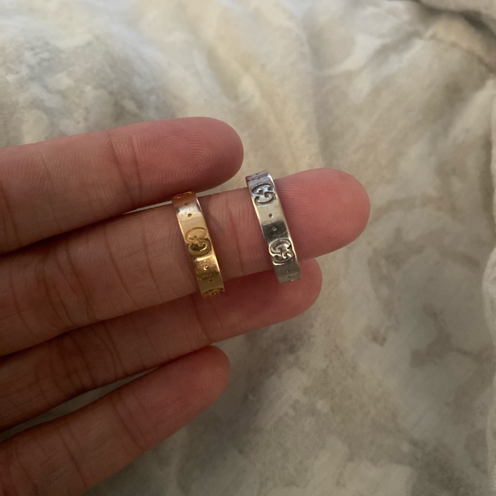 Gucci icon rings